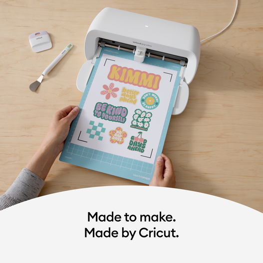 Cricut Printable Sticker Paper - 8 US Letter Sheets for Crisp Decals
